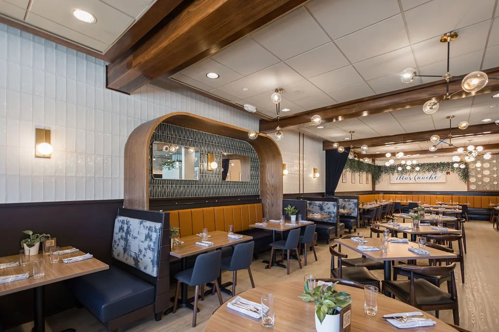 The Copper Table restaurant interior in Durham